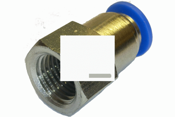 Переходник с резьбы ½" для шланга PU 12 мм (Латунь внутренняя резьба)