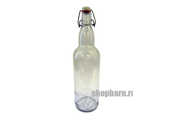 Бутылка прозрачная с бугельной пробкой 0,5 л.
