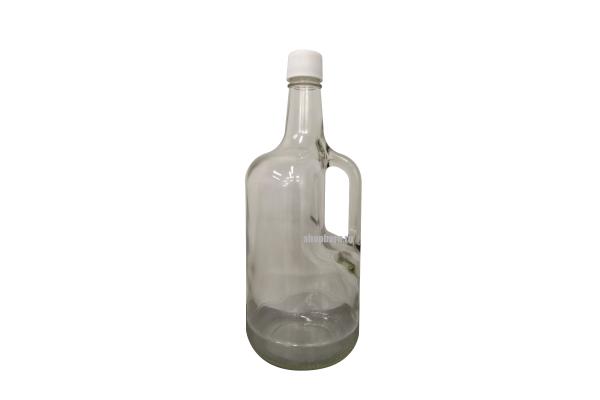 Бутыль Кувшин 1,75л. Стеклянная бутылка для вина "Изабелла"
