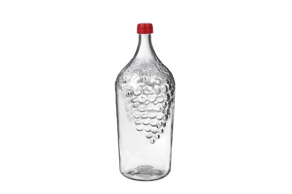 Бутылка стеклянная Виноград 2 л