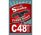 Дрожжи спиртовые турбо Double Snake C48