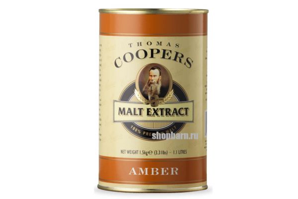 Неохмеленный солодовый экстракт Thomas Coopers Amber Malt
