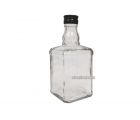 Бутылка стеклянная "Виски" с пробкой, 0,5 л